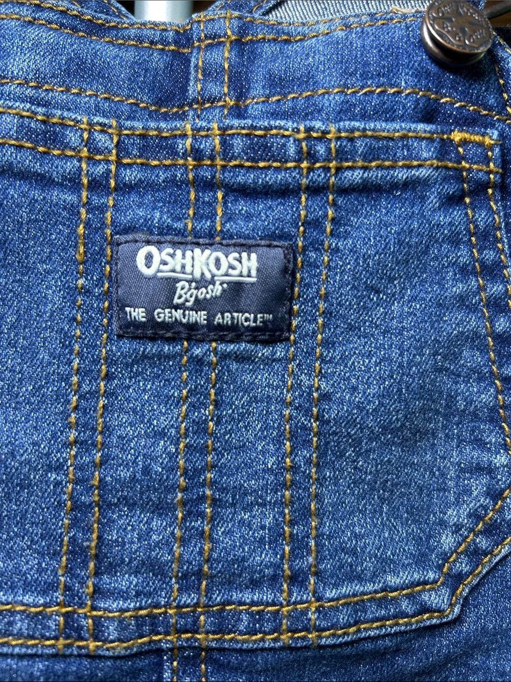 OshKosh B'gosh Classic Blue Denim Overalls